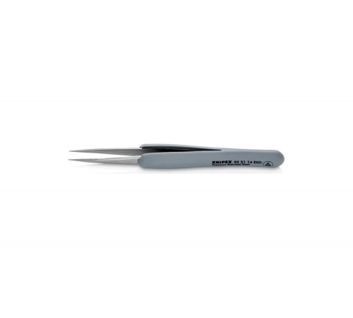 Резиновый пинцет KNIPEX ESD из нержавеющей стали KN-922114ESD Резиновый пинцет KNIPEX ESD из нержавеющей стали KN-922114ESD