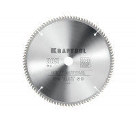 Диск пильный по алюминию KRAFTOOL Multi material 305x30 мм, 100Т 36953-305-30