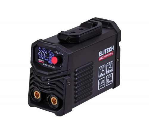 Инверторный сварочный аппарат Elitech HD WM 200 Pulse 204466 Инверторный сварочный аппарат Elitech HD WM 200 Pulse 204466