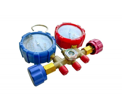 Манометрический коллектор VOLL v-mgr 536 1/4"sae-5.16"sae для хладогентов r22, r134a, r410a, r404a 9.13536 Манометрический коллектор VOLL v-mgr 536 1/4"sae-5.16"sae для хладогентов r22, r134a, r410a, r404a 9.13536