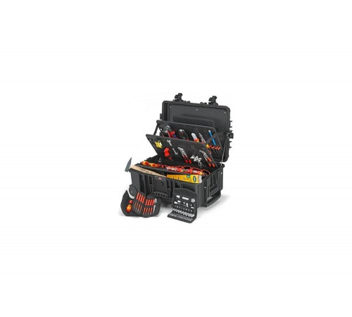 Инструментальный чемодан Knipex Robust45 Elektro 63 предмета KN-002137 Инструментальный чемодан Knipex Robust45 Elektro 63 предмета KN-002137