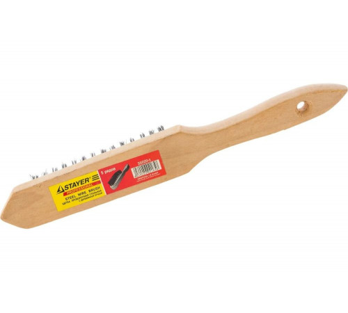 Проволочная стальная щетка STAYER MASTER 35020-5 Проволочная стальная щетка STAYER MASTER 35020-5