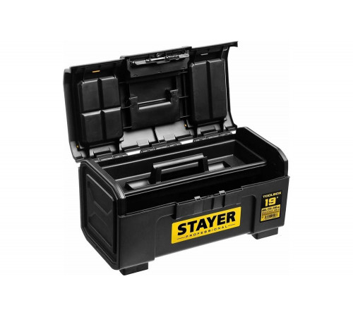 STAYER 480 х 270 х 240, пластиковый, ящик для инструмента TOOLBOX-19 38167-19 Professional