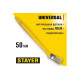 STAYER 50 мм, 2", щетина натуральная, пластмассовая ручка, кисть радиаторная UNIVERSAL 0110-50_z01
