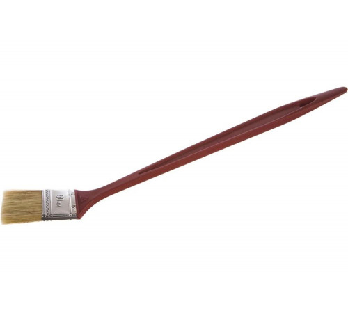 STAYER 50 мм, 2", щетина натуральная, пластмассовая ручка, кисть радиаторная UNIVERSAL 0110-50_z01 STAYER 50 мм, 2", щетина натуральная, пластмассовая ручка, кисть радиаторная UNIVERSAL 0110-50_z01