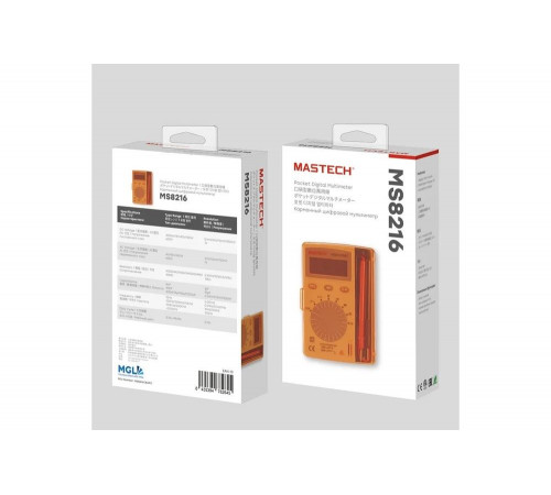 Портативный мультиметр Mastech MS8216 Портативный мультиметр Mastech MS8216
