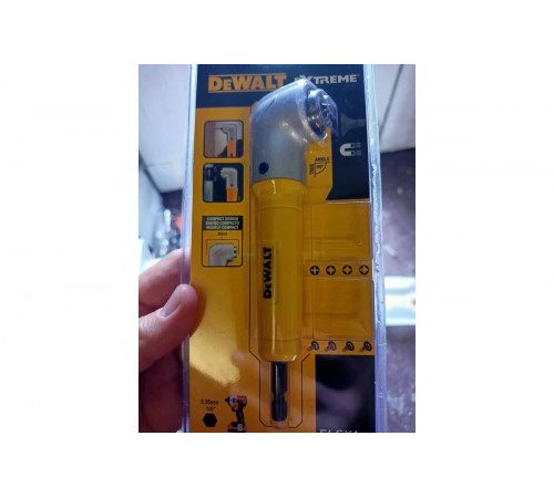 Угловая насадка ударная IMPACT + биты (9 шт.) DEWALT DT71517T