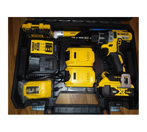 Угловая насадка ударная IMPACT + биты (9 шт.) DEWALT DT71517T