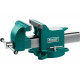 KRAFTOOL 150 мм, стальные слесарные тиски STEEL 32701-150