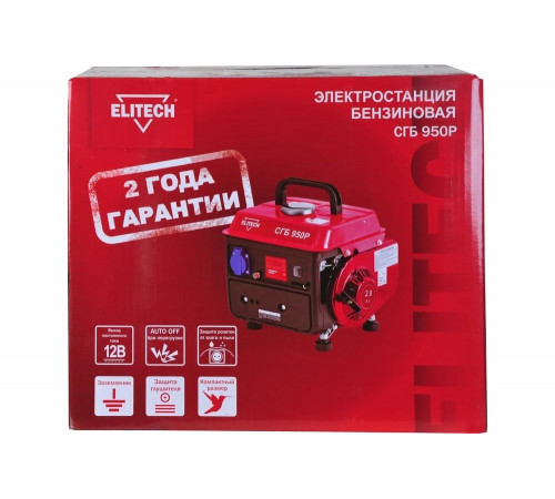 Генератор Elitech СГБ 950 202564 Генератор Elitech СГБ 950 202564