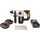 Аккумуляторный перфоратор WORX WX392