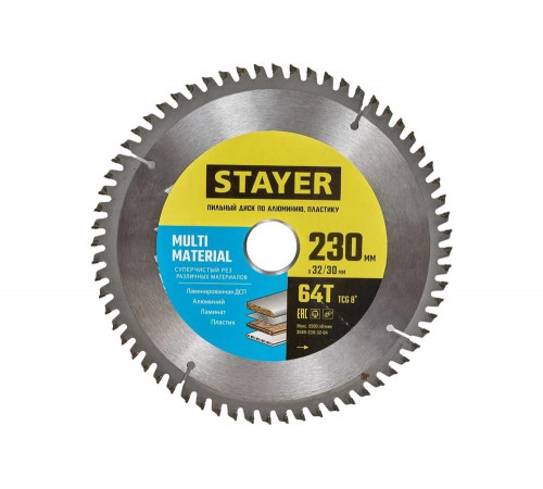 Идеальный инструмент для обработки алюминия - пильный диск STAYER Multi Material