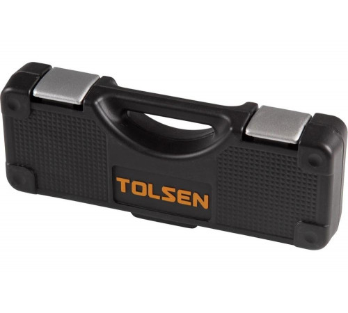 Динамометрический ключ TOLSEN 1/4", 5-25 Нм, в пластиковом кейсе TT19661