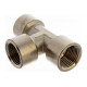 Переходник тройник Т-образный 1251/4 258/4 T-FFF 1/2" GAV 34388