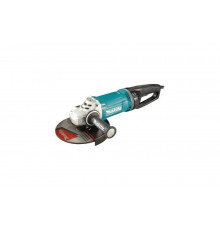 Угловая шлифовальная машина Makita 230 мм, 2800 Вт, 6600 об., AFT, D-обр. поворот. рукоятка, плавн. пуск, антивибр., поддержка об., расцепляющая муфта, тормоз дв., 6.3 кг GA9071X1