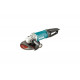 Угловая шлифовальная машина Makita 230 мм, 2800 Вт, 6600 об., AFT, D-обр. поворот. рукоятка, плавн. пуск, антивибр., поддержка об., расцепляющая муфта, тормоз дв., 6.3 кг GA9071X1