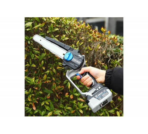 Пила цепная аккумуляторная бесщеточная DEKO DKCHS 20V, 20В, 1x4.0Ач 063-4483-1