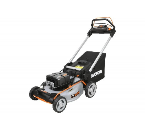 Самоходная газонокосилка WORX NITRO WG761E 80V (51см) аккумуляторная бесщеточная Самоходная газонокосилка WORX NITRO WG761E 80V (51см) аккумуляторная бесщеточная