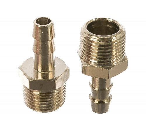 Переходник M3/8" - ёлочка (8 мм) 1233/5 370/6 GAV 15253