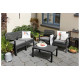 Комплект мебели Keter Delano Set графит 17201088ГР 237071