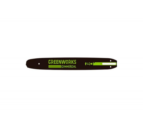 Шина для аккумуляторной цепной пилы 82V, 51 см GreenWorks 2953707 Шина для аккумуляторной цепной пилы 82V, 51 см GreenWorks 2953707