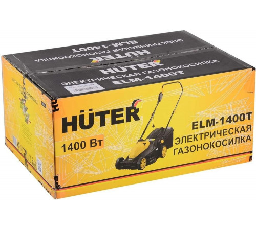 Газонокосилка электрическая HUTER ELM-1400T Газонокосилка электрическая HUTER ELM-1400T