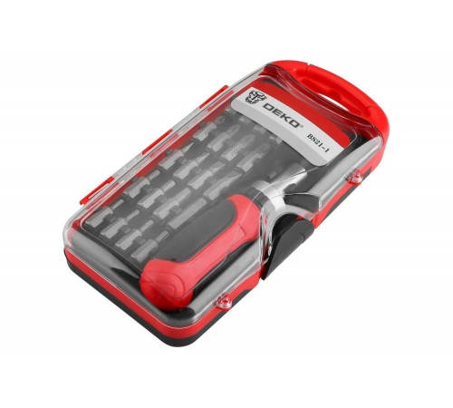 Отвертка с набором бит DEKO BS21-1 065-0504