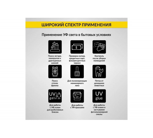 Ультрафиолетовый фонарь iCarTool IC-L201 Ультрафиолетовый фонарь iCarTool IC-L201