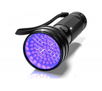 Ультрафиолетовый фонарь iCartool, 51 светодиод, до 6 часов работы, длина волны 395 нм IC-L201