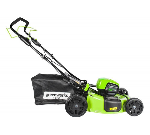Самоходная аккумуляторная газонокосилка Greenworks GD60LM51SP Самоходная аккумуляторная газонокосилка Greenworks GD60LM51SP