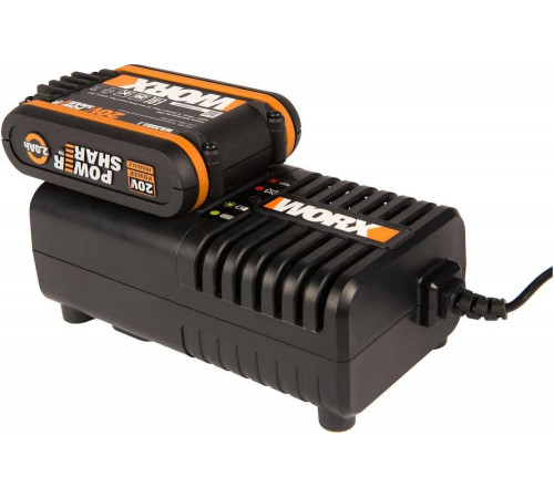 Цепная аккумуляторная пила WORX JawSaw 20 В, 2.0 А*ч WG329E.5