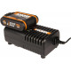 Цепная аккумуляторная пила WORX JawSaw 20 В, 2.0 А*ч WG329E.5