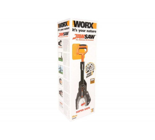 Цепная аккумуляторная пила WORX JawSaw 20 В, 2.0 А*ч WG329E.5