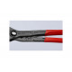 Переставные клещи Knipex sb зев 90 мм, длина 400 мм, фосфатированные, обливные ручки KN-8701400SB