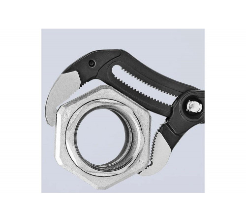 Переставные клещи Knipex sb зев 90 мм, длина 400 мм, фосфатированные, обливные ручки KN-8701400SB Переставные клещи Knipex sb зев 90 мм, длина 400 мм, фосфатированные, обливные ручки KN-8701400SB