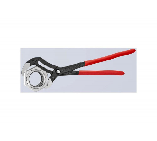 Переставные клещи Knipex sb зев 90 мм, длина 400 мм, фосфатированные, обливные ручки KN-8701400SB Переставные клещи Knipex sb зев 90 мм, длина 400 мм, фосфатированные, обливные ручки KN-8701400SB