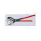 Переставные клещи Knipex sb зев 90 мм, длина 400 мм, фосфатированные, обливные ручки KN-8701400SB