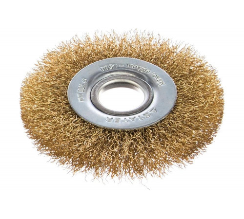 STAYER Ø 100 мм, щетка дисковая для УШМ 35122-100 STAYER Ø 100 мм, щетка дисковая для УШМ 35122-100