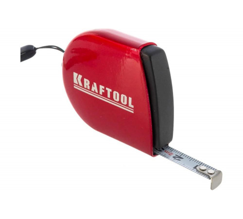 Компактная рулетка с функцией автостоп 2мх8мм KRAFTOOL 34149-02 Компактная рулетка с функцией автостоп 2мх8мм KRAFTOOL 34149-02