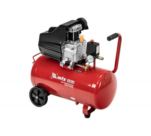 Воздушный компрессор MTX dc1500l/50, 1,5 квт, 50 л, 210 л/мин 58018 Воздушный компрессор MTX dc1500l/50, 1,5 квт, 50 л, 210 л/мин 58018