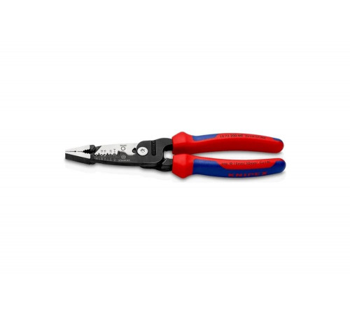 Инструмент для зачистки гармонизированных европейских кабелей KNIPEX из закаленной стали, фосфатированный, 2-комп ручки KN-1372200ME Инструмент для зачистки гармонизированных европейских кабелей KNIPEX из закаленной стали, фосфатированный, 2-комп ручки KN-1372200ME