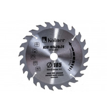 Пильный диск по дереву Kolner KSD 185х20х24Т 8100300058