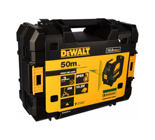 Cамовыравнивающийся лазерный уровень DEWALT зеленый DCE088D1G