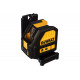 Cамовыравнивающийся лазерный уровень DEWALT зеленый DCE088D1G