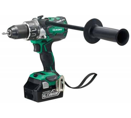 Ударный аккумуляторный шуруповерт HiKOKI DV18DBL2 BL 136 Нм, 2х5 Ач DV18DBL2RJZ Ударный аккумуляторный шуруповерт HiKOKI DV18DBL2 BL 136 Нм, 2х5 Ач DV18DBL2RJZ