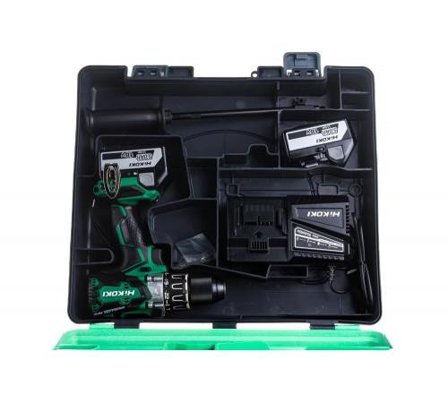 Ударный аккумуляторный шуруповерт HiKOKI DV18DBL2 BL 136 Нм, 2х5 Ач DV18DBL2RJZ Ударный аккумуляторный шуруповерт HiKOKI DV18DBL2 BL 136 Нм, 2х5 Ач DV18DBL2RJZ