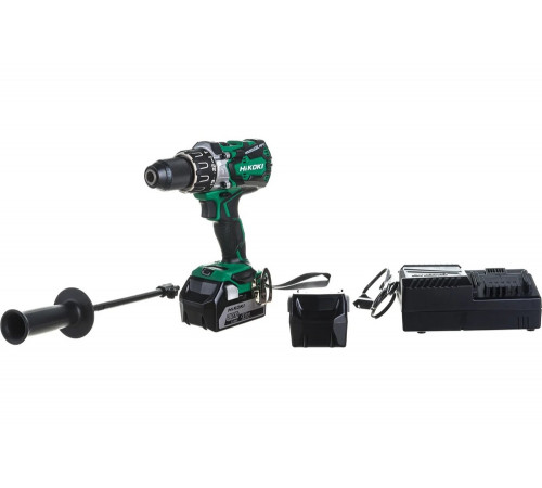 Ударный аккумуляторный шуруповерт HiKOKI DV18DBL2 BL 136 Нм, 2х5 Ач DV18DBL2RJZ Ударный аккумуляторный шуруповерт HiKOKI DV18DBL2 BL 136 Нм, 2х5 Ач DV18DBL2RJZ