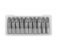 Биты "EXPERT" (C 1/4"; PZ 3; 25 мм; 10 шт.) KRAFTOOL 26123-3-25-10