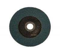 Круг лепестковый торцевой (150 мм; Р60; цирконий; синий) АТАКА 1109190