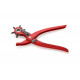Просекатель с револьверной головкой Knipex пуансоны 2-2.5-3-3.5-4-5 мм KN-9070220EAN